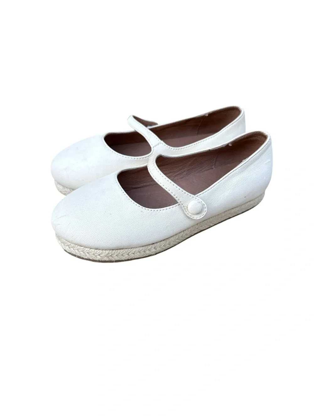 Age of innocence sz 29 HAILEY WHITE ESPADRILLES